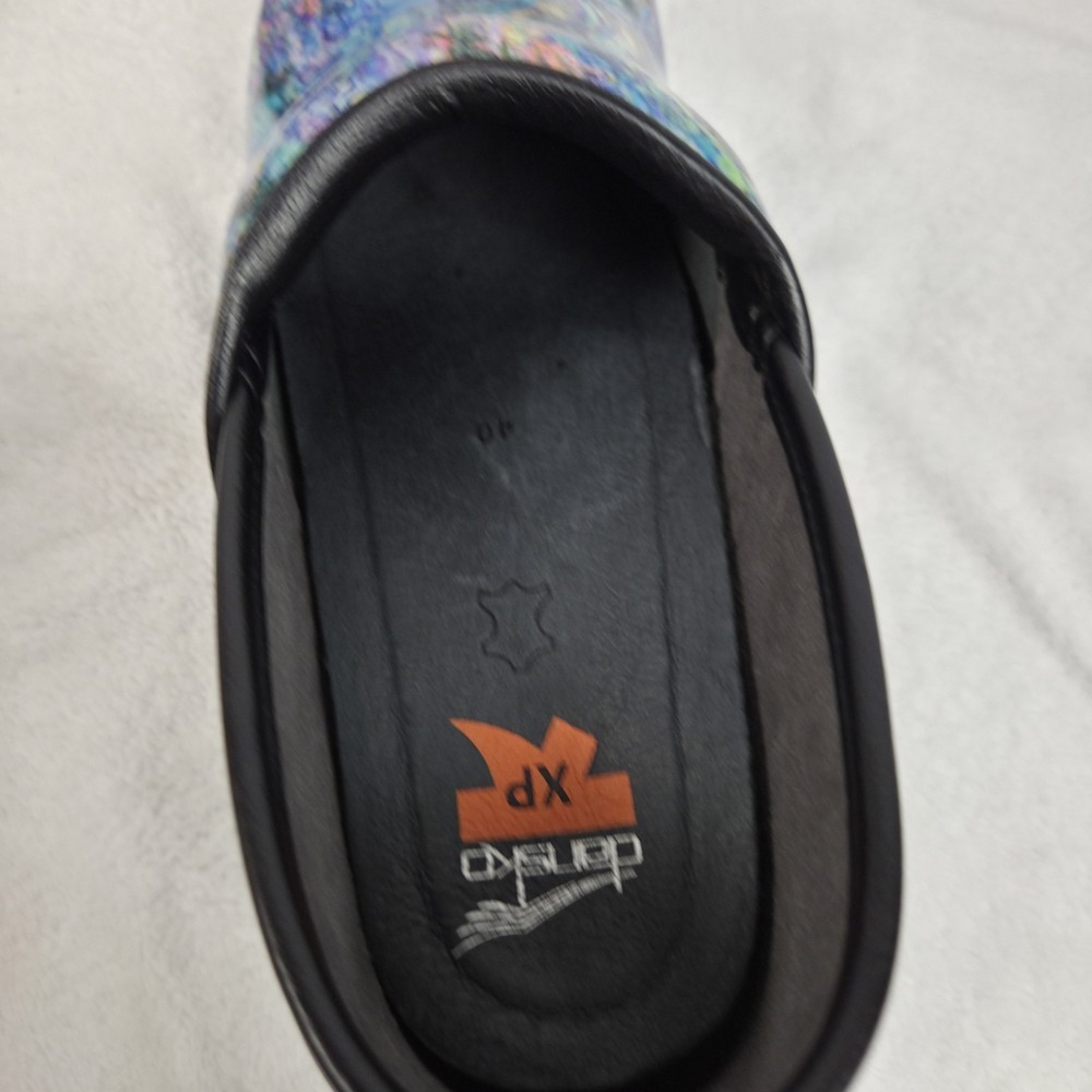 Dansko Womens XP 2.0 Swirl Patent Clog Size 40 US 9.5-10 - Picture 12 of 13